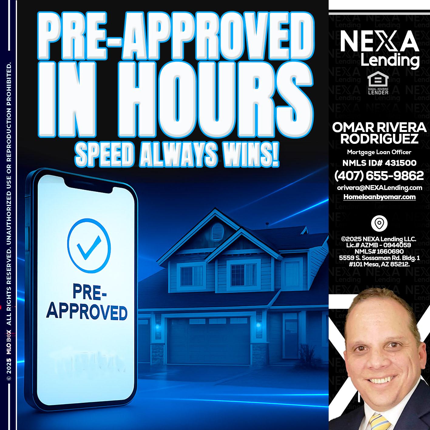 PRE - Omar Rivera Rodriguez -Mortgage Loan Officer