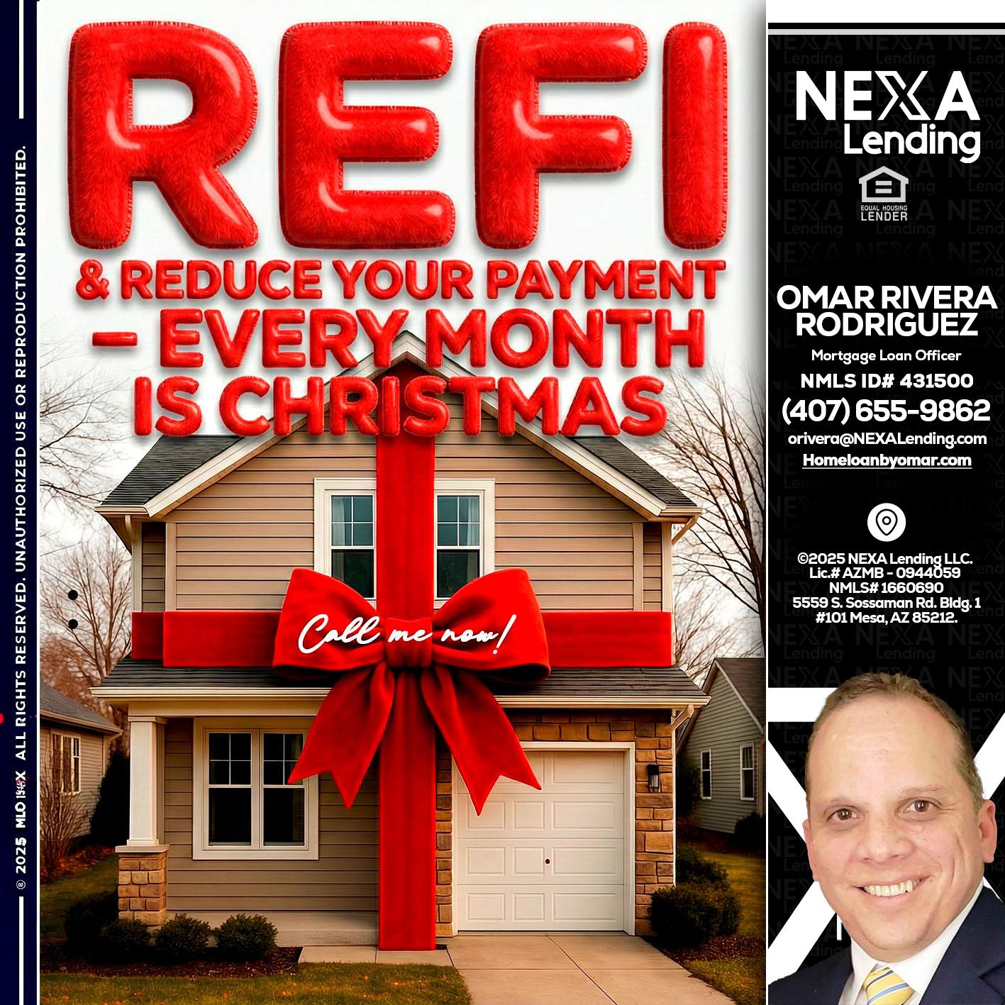 REFI - Omar Rivera Rodriguez -Mortgage Loan Officer