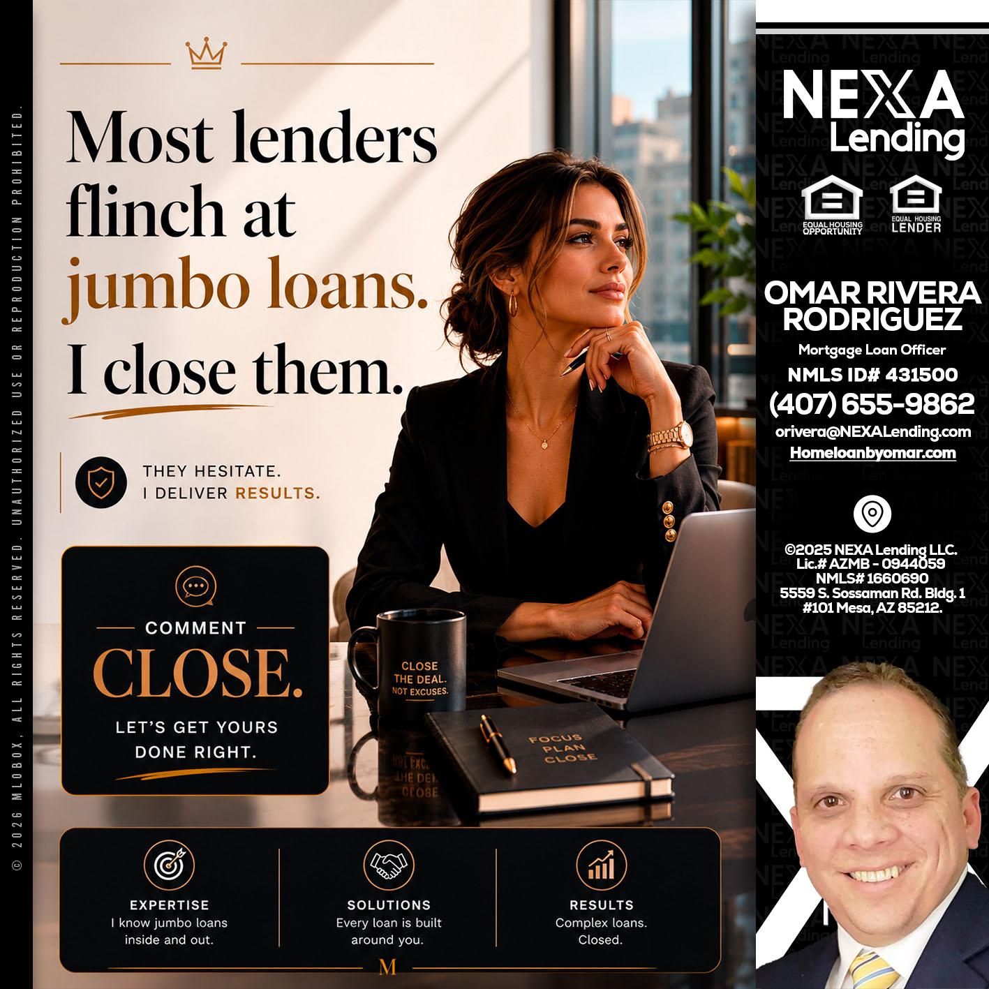 most lenders - Omar Rivera Rodriguez -Mortgage Loan Officer
