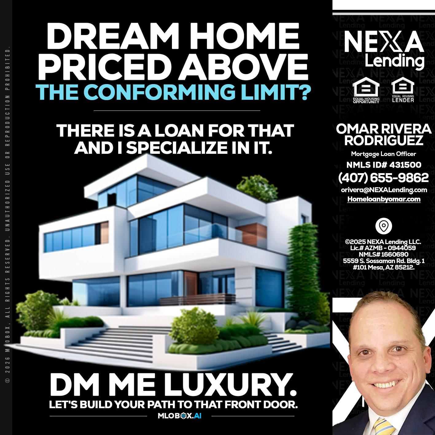 DREAM HOME - Omar Rivera Rodriguez -Mortgage Loan Officer