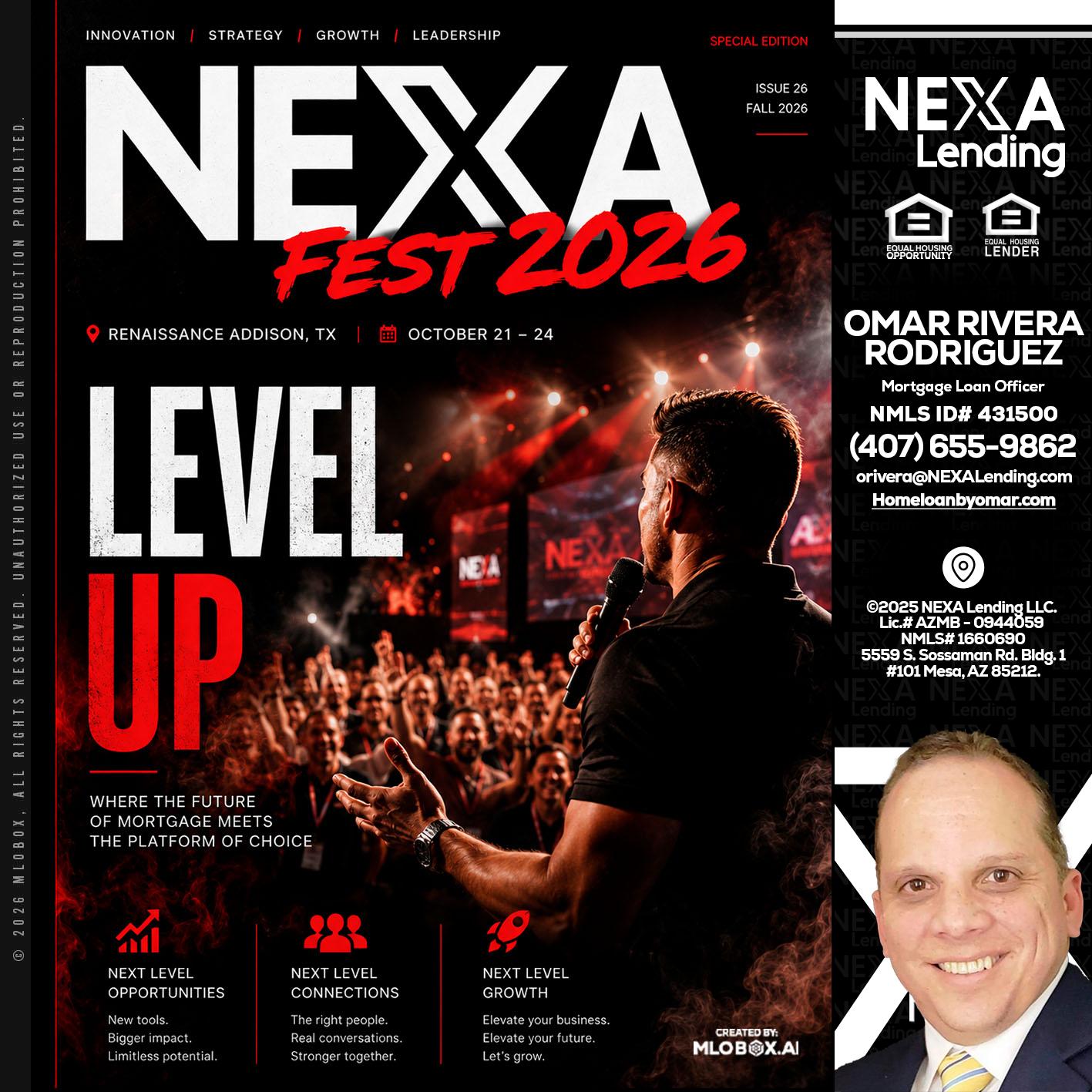 NEXA FEST 2026 - Omar Rivera Rodriguez -Mortgage Loan Officer