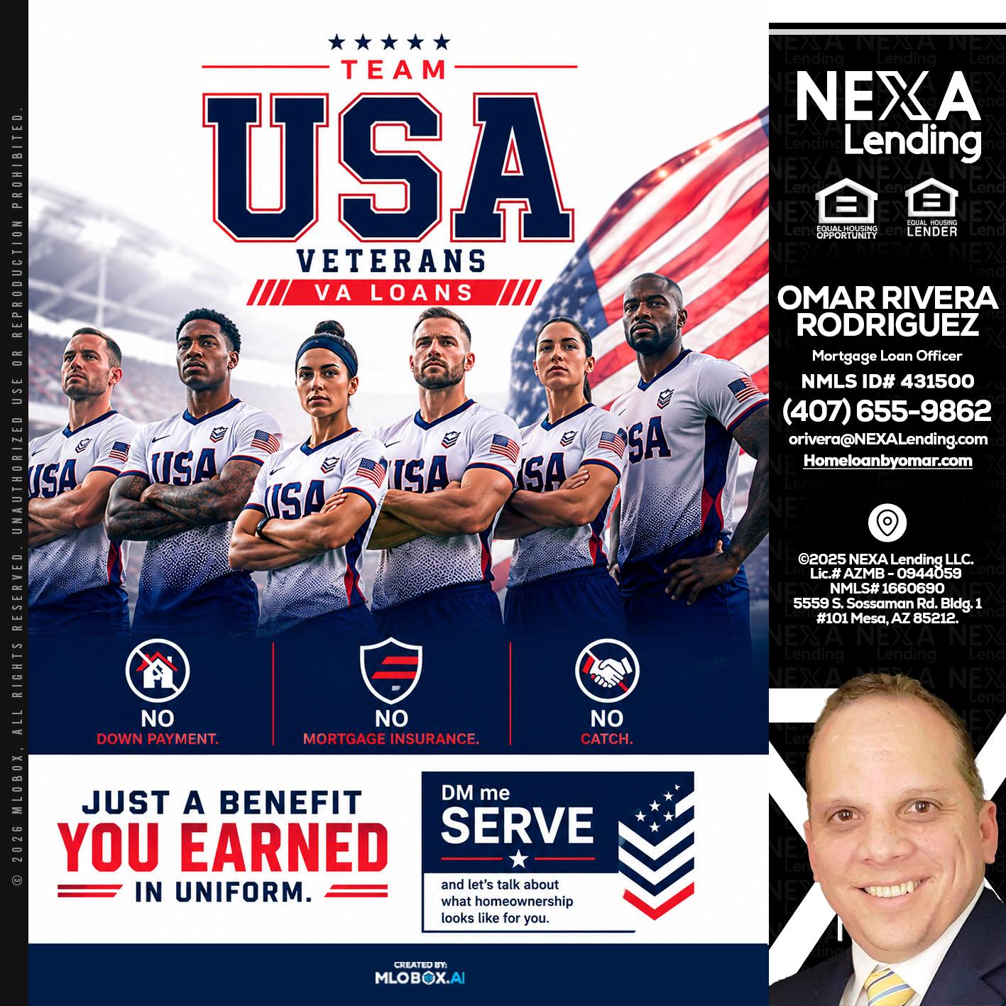 USA TEAM - Omar Rivera Rodriguez -Mortgage Loan Officer