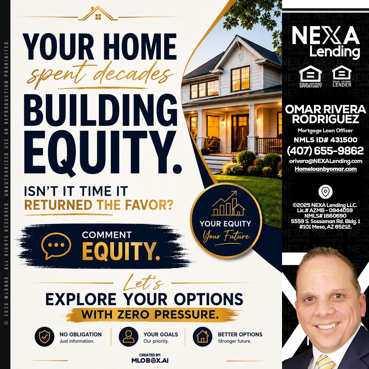 building equity - Omar Rivera Rodriguez -Mortgage Loan Officer